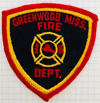 Шеврон GREENWOOD MISS. FIRE DEPT