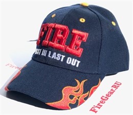 Бейсболка пожарная FIRE