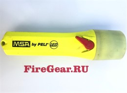 Фонарь пожарного индивидуальный MSA by Peli, световой модуль eLed.  Б/у, рабочий