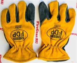 Перчатки пожарные трехслойные SHELBY FDP (США). Сертификат NFPA. Размер 12 (XXL).