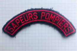 Шеврон SAPEURS POMPIERS