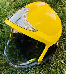Шлем пожарный MSA Gallet F1 XF. Размер M (52-62см). Состояние - б/у